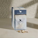 ExactPax Immune Shield supplement box with capsules: Defend Pro, Enhance, & GI Prime for immune support.