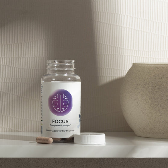 FOCUS Complete Nootropic dietary supplement: 30 capsules for enhanced concentration.
