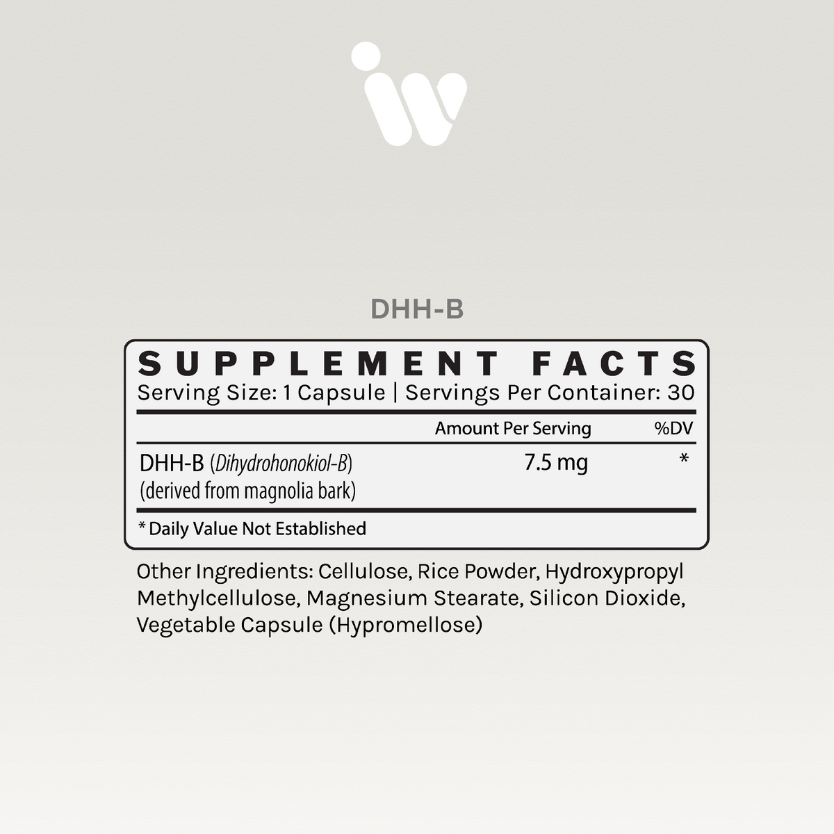 DHH-B | DHH-B Supplement – Infiniwell