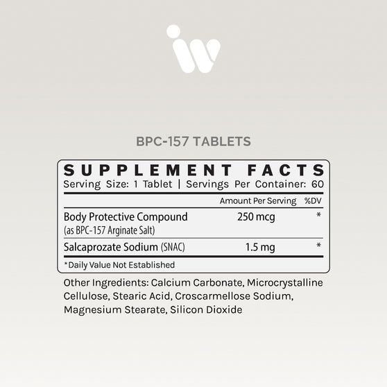 BPC-157 TABLETAS - 250MCG