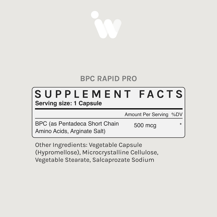 BPC-157 RÁPIDO PRO - 500MCG