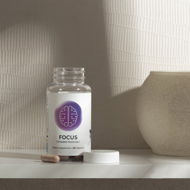 FOCUS Complete Nootropic dietary supplement: 30 capsules for enhanced concentration.
