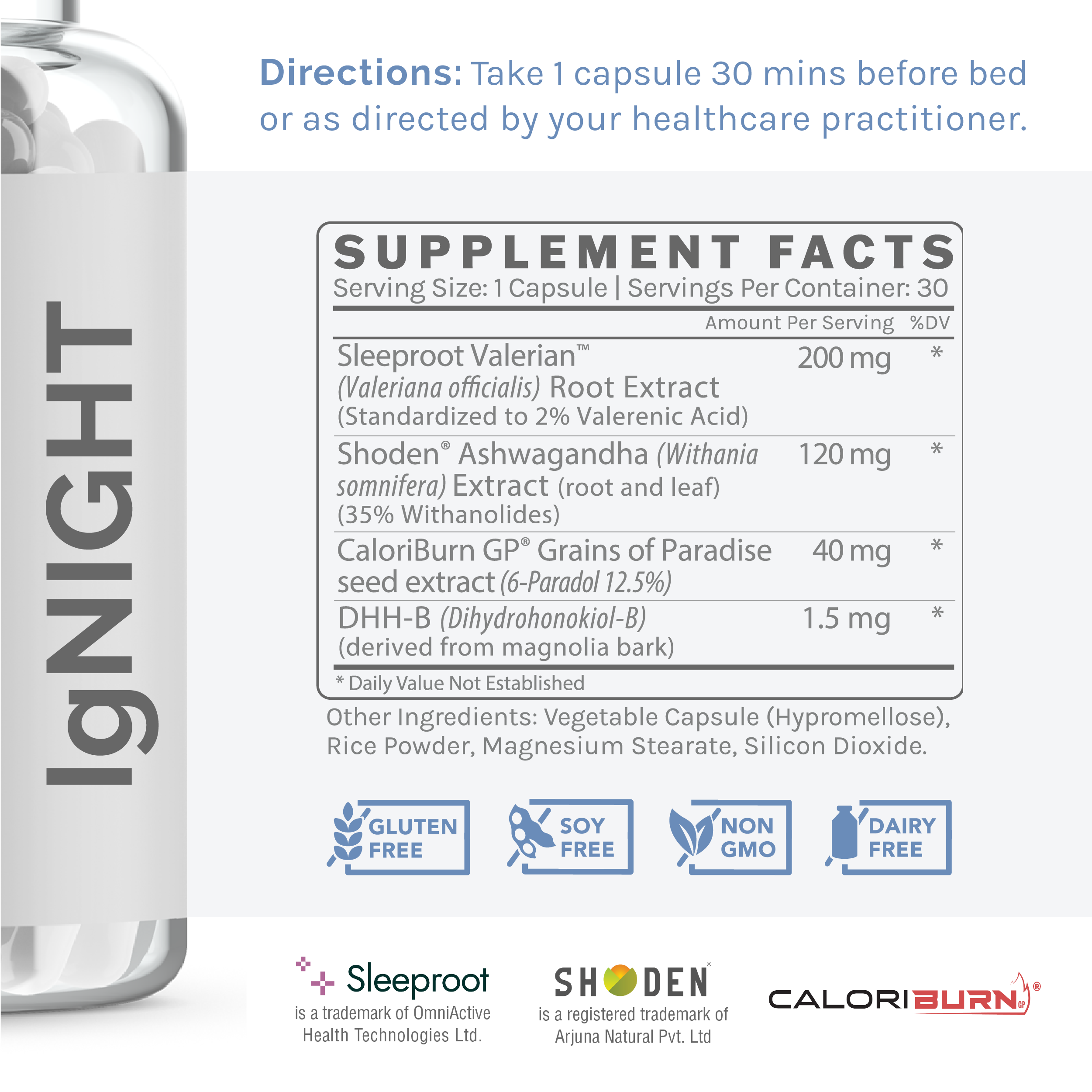 IgNIGHT | Optimal Sleep & Metabolic Health Supplement – Infiniwell
