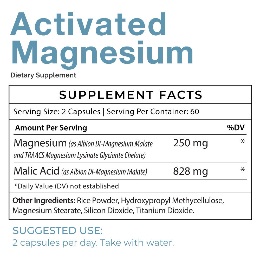 ACTIVATED MAGNESIUM - Free Gift