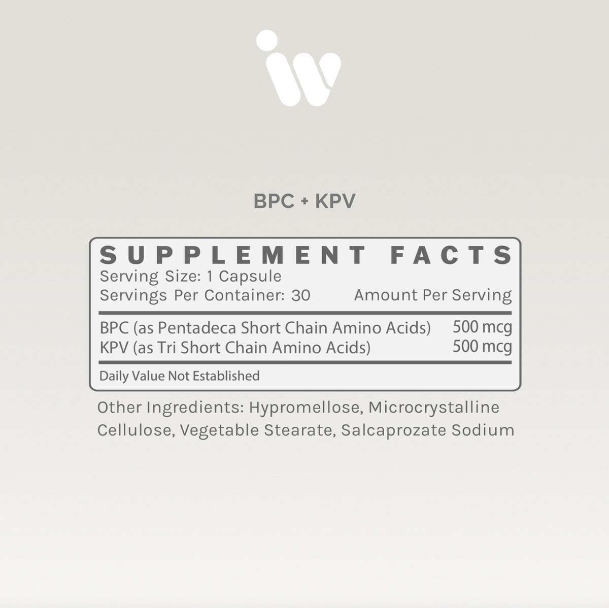 BPC + KPV Infiniwell BPC + KPV Infiniwell