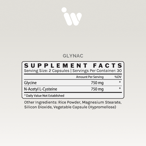 GlyNac Antioxidant & Immune Support Dietary Supplement, 60 Capsules
