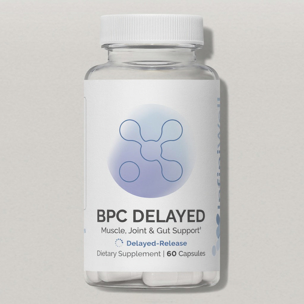 BPC DELAYED - 250MCG | BPC for Gut Health & Joints Infiniwell BPC DELAYED - 250MCG | BPC for Gut Health & Joints Infiniwell